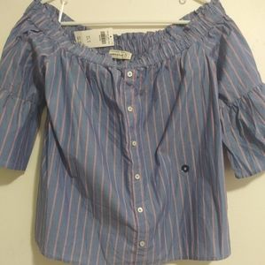 Abercrombie and fitch top NWT